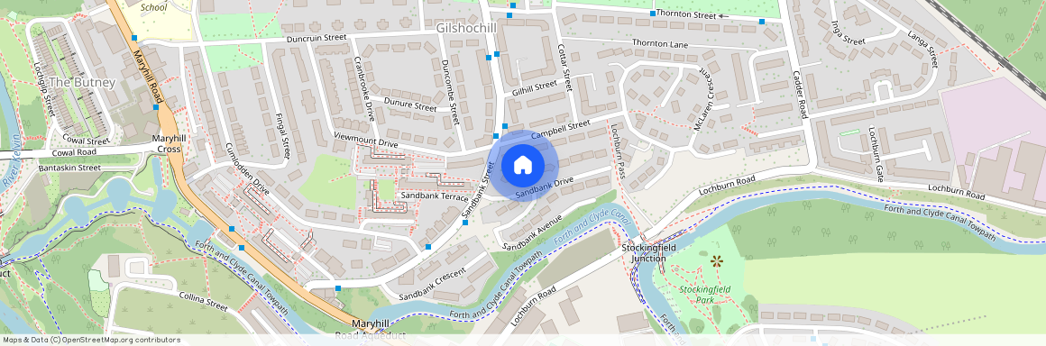 3 Sandbank Dr, Glasgow, Glasgow City G20 0DA, UK, West End