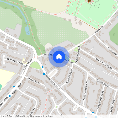 Forty Hill, Enfield, Middlesex, EN2
