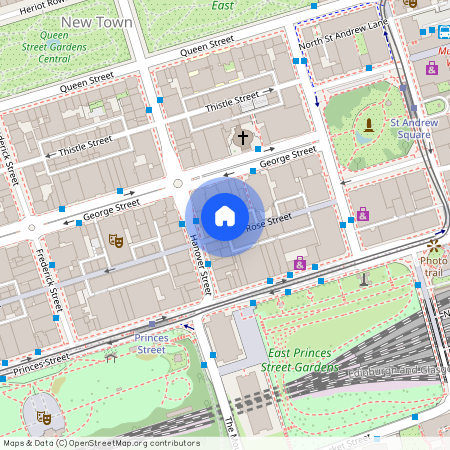 Rose Street Lane North, Edinburgh, EH2