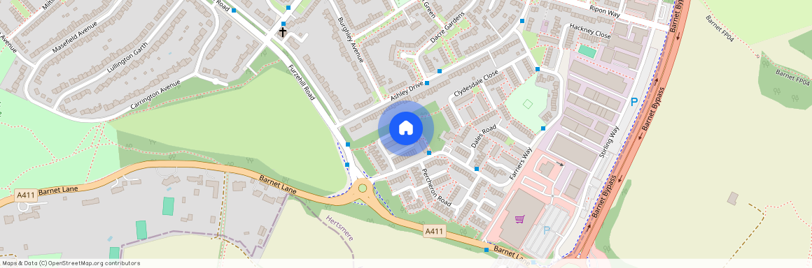 Hunter Walk, Borehamwood, Hertfordshire, WD6