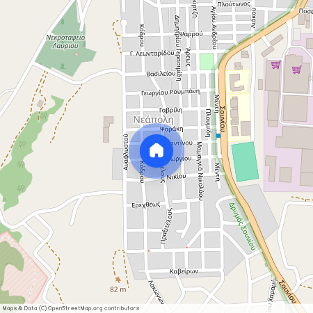 Γεωργίου 12, 195 00, Λαύριο (195 00), Νεάπολη - Θηραϊκά (Λαύριο)