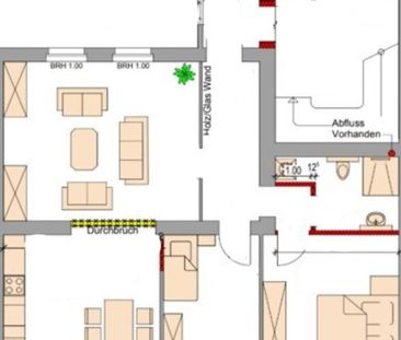Stilvolle und großzügige Altbauwohnung in zentraler Lage - Photo 1
