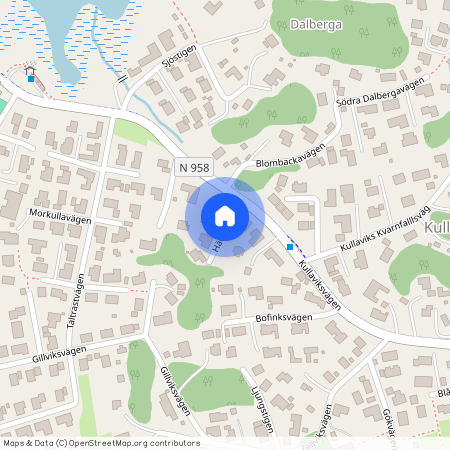 Häckvägen, Kullavik