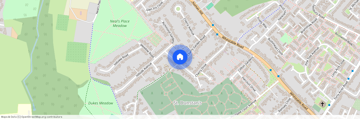 Cherry Garden Road. Canterbury