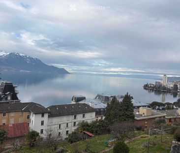 Appartement 2 p. meublé avec vue sur le Léman et Montreux - Photo 5