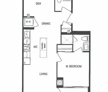 Brand New 1 Bedroom +den for lease In Heart Of Mississauga - Photo 4