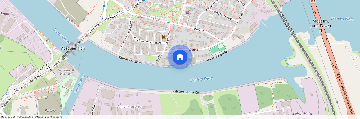 ul. Sienna, Przeróbka, Gdańsk, pomorskie