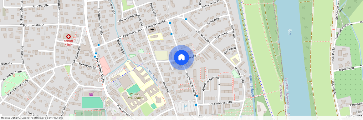 Ecke Höttinger Straße / Rechenauer Straße, 83022 Bayern - Rosenheim