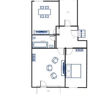 Frisch renovierte 3-Zimmer-Wohnung mit Balkon (ca. 70,61 m²) sofort... - Foto 4