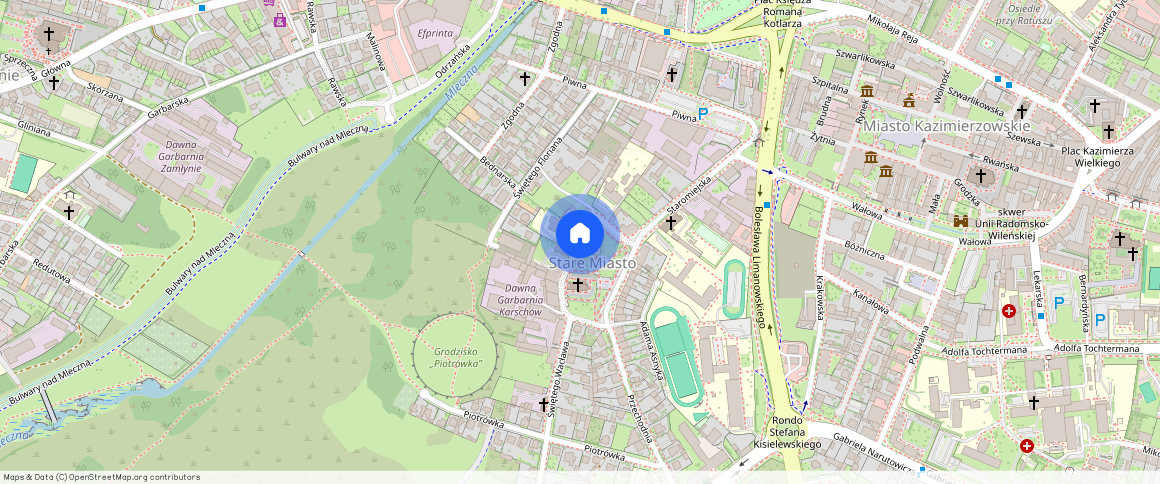 Cena, Plac Stare Miasto, RADOM, Radom