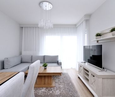 Nowe,umeblowane 2 pokoje 53m2 z balkonem i garażem - Фото 6