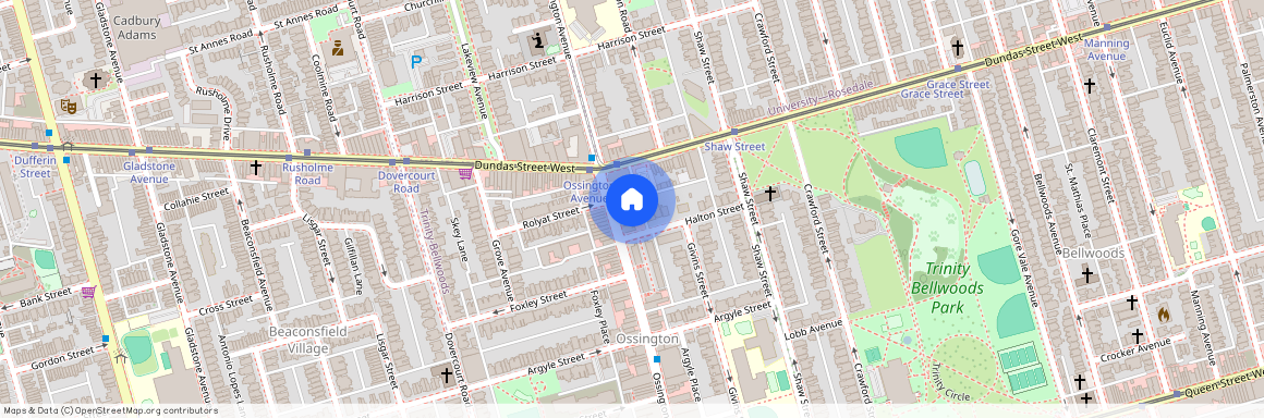 211 Ossington Avenue, Unit 1, Toronto, ON M6J 2Z8