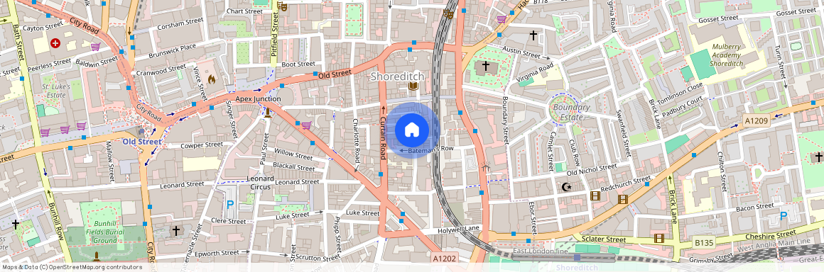 Bateman’s Row, Shoreditch, London, EC2A 3HH