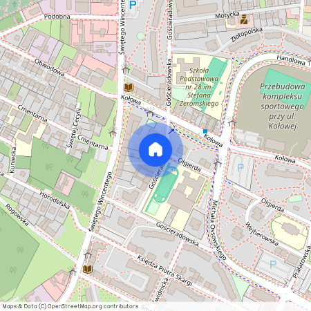 ul. Gościeradowska, Targówek Mieszkaniowy, Targówek, Warszawa, mazowieckie