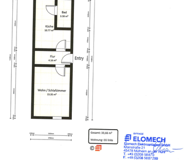 Appartment in ruhiger Seitenstraße - Foto 1