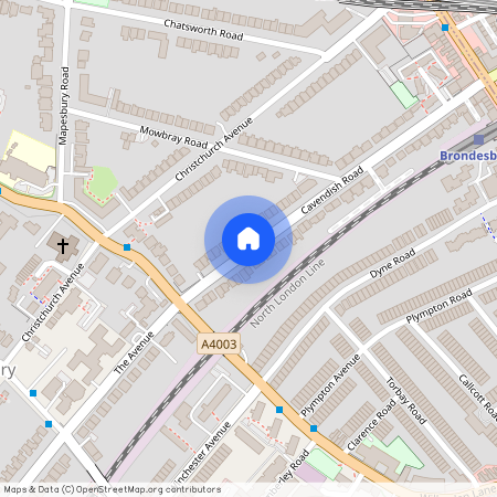 Cavendish Road, Willesden, NW6