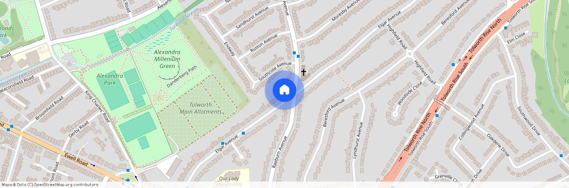 Elgar Avenue, Surbiton, KT5