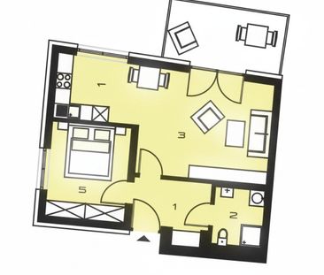 Generalsanierte 1,5-Zimmer-Wohnung mit Balkon – Ihr neues Zuhause i... - Photo 4