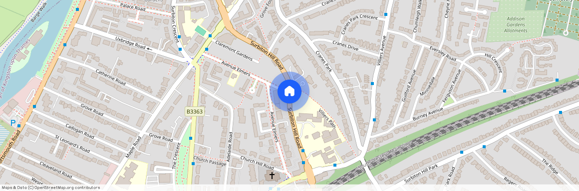 Surbiton Hill Road, KT6, Surbiton