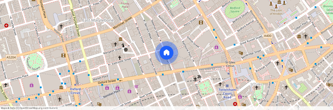 Newman Street, London, W1T 1PB