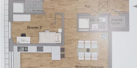 Neuwertige, stadtnahe 4 Zimmer Penthouse-Wohnung - Photo 3