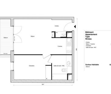 Location Appartement 2 pièces 42m² CHENNEVIERES SUR MARNE 94430 - Photo 4