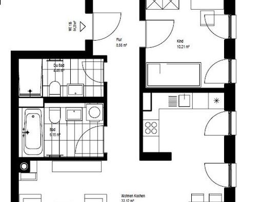 Attraktive 3-Zimmer-Erdgeschosswohnung mit Terrasse und Kamin! - Foto 1