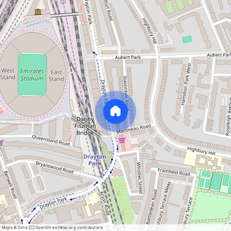 Drayton park, Highbury