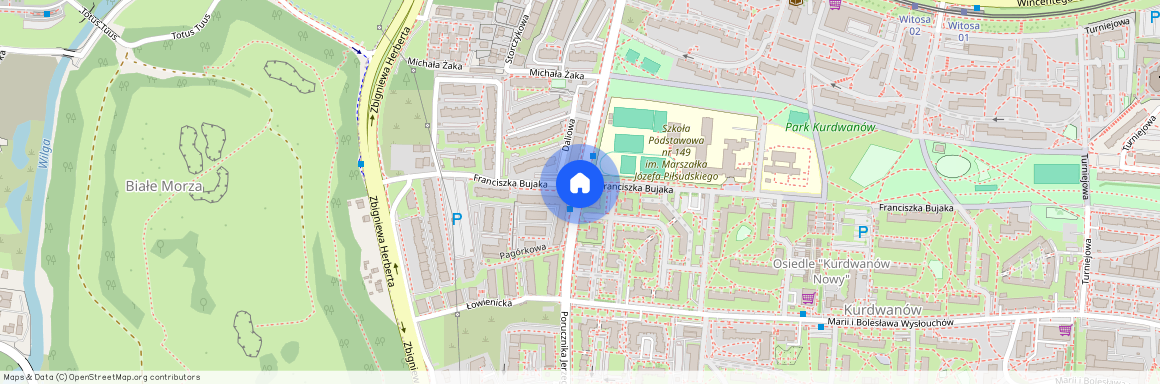 ul. por. Halszki, Kurdwanów, Podgórze Duchackie, Kraków, małopolskie