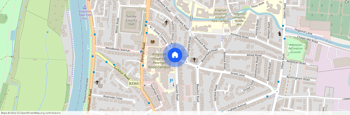 Flat 2, Springfield Court, Springfield Road, Kingston upon Thames, KT1 2SB, Kingston Upon Thames