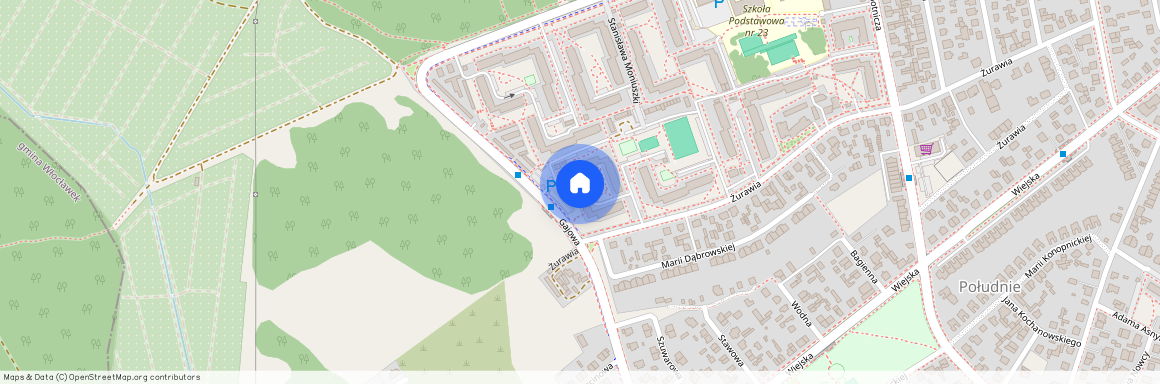 ul. Marii Curie-Skłodowskiej, Włocławek, kujawsko-pomorskie