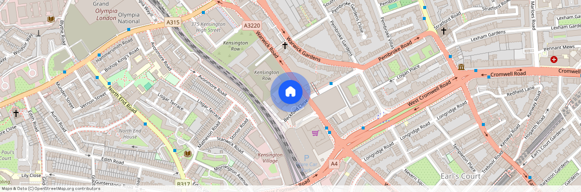 WARREN HOUSE, BECKFORD CLOSE, KENSINGTON, W14