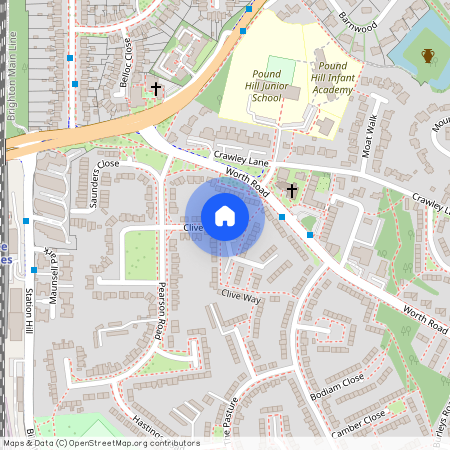 RH10 7AQ, Crawley