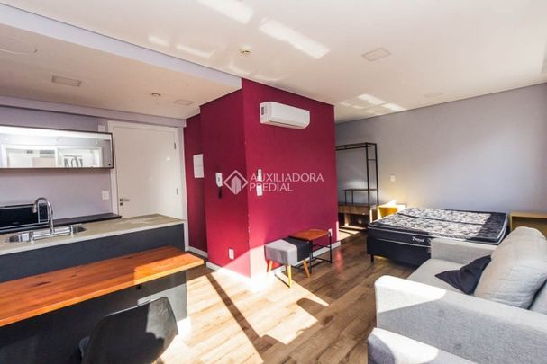 Apartamento JK com 1 quarto e 35m² para alugar em Cidade Baixa, Porto Alegre. - Foto 1