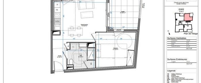 T2 NEUF AVEC LOGGIA + PARKING - Photo 1