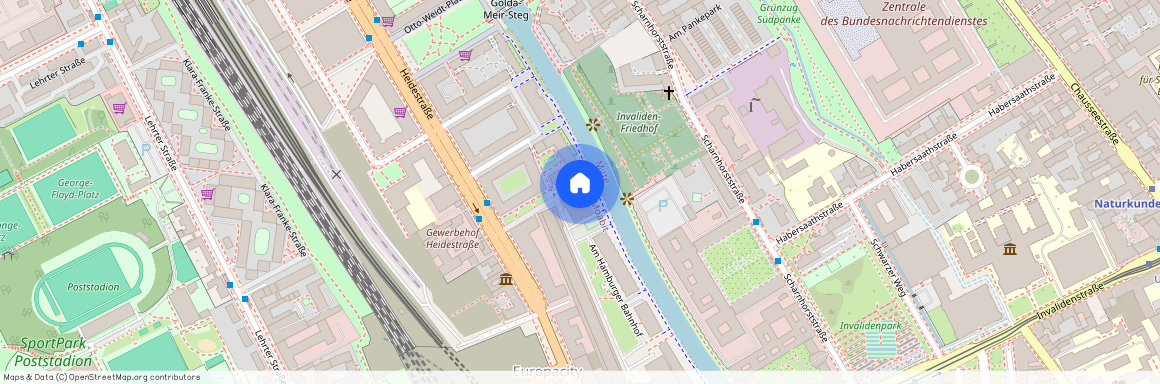 Am Hamburger bhf 1A, 10557 Berlin, Germany