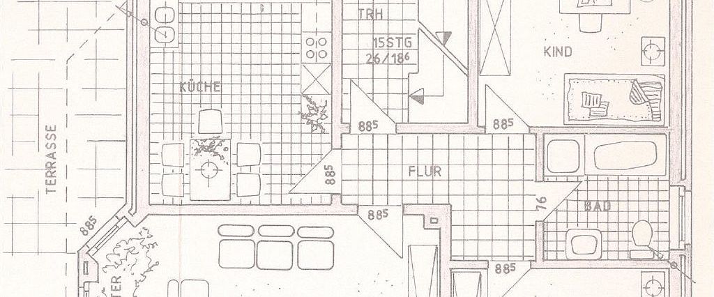 Charmante 3-Zimmer-Erdgeschosswohnung mit Terrasse und eigenem Vorgarten in Bünde-Südlengern - Photo 1