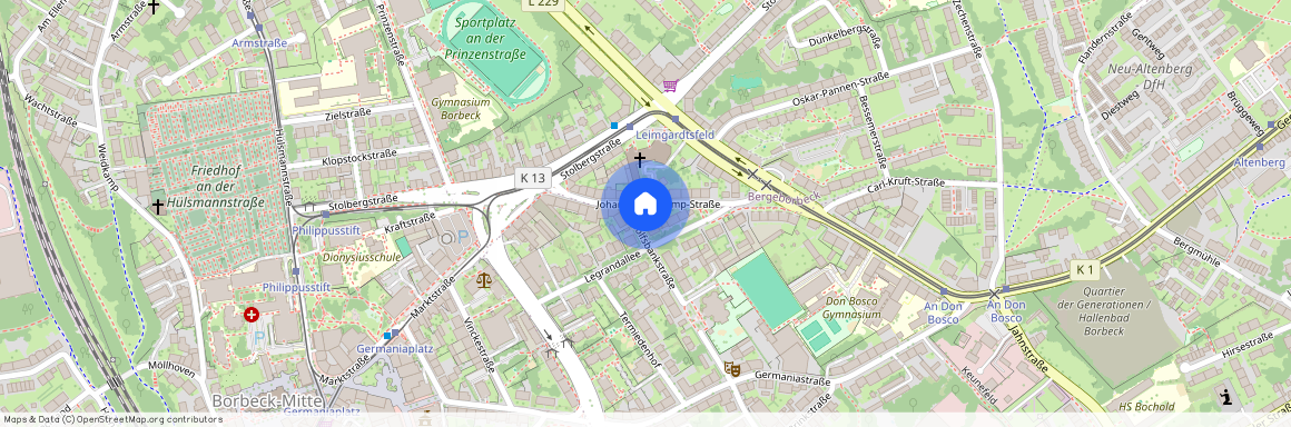 Wolfsbankstraße 1, 45355 Essen - Essen-Borbeck