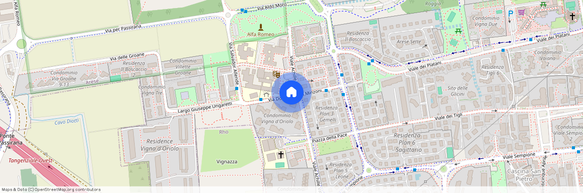 Arese, Via Don Giovanni Minzoni