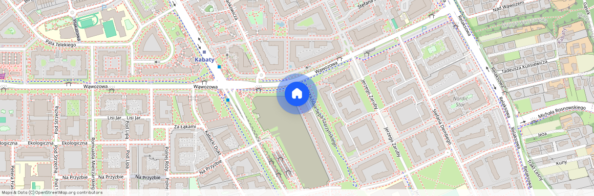 ul. Jerzego Iwanowa-Szajnowicza, Kabaty, Ursynów, Warszawa, mazowieckie