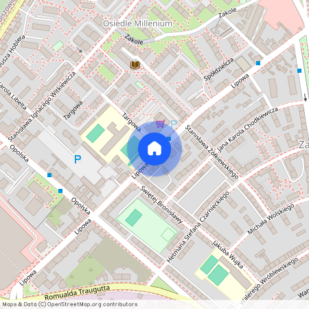 ul. Lipowa, Zatorze, Gliwice, śląskie