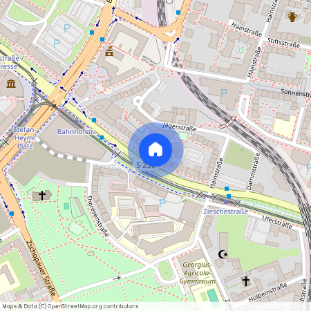 Augustusburger Str., 23, Zentrum