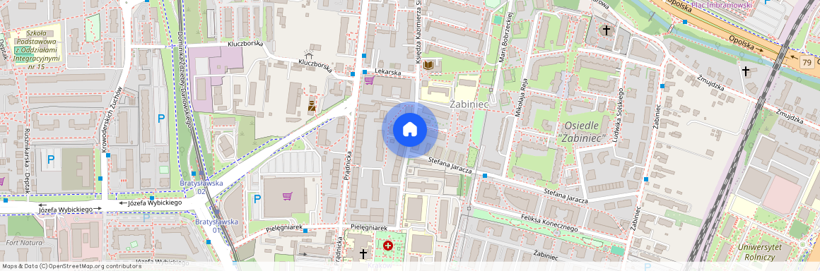 ul. ks. Kazimierza Siemaszki, Żabiniec, Prądnik Biały, Kraków, małopolskie