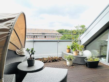 Wohnen auf Zeit: möblierte, sonnige Maisonettewohnung nahe Eilenriede mit Aufzug , Kamin, Loggia... - Photo 3