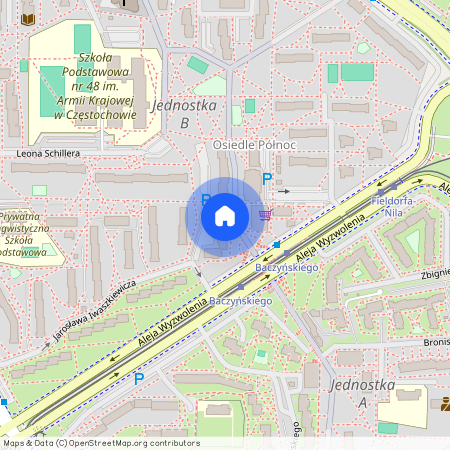 Północ, Częstochowa, śląskie