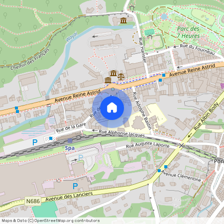 Rue De La Gare, 8, 4900, Spa