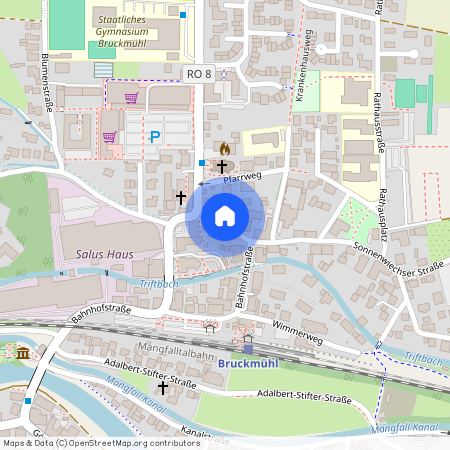 83052, Bruckmühl Westlich Von Rosenheim Bayern