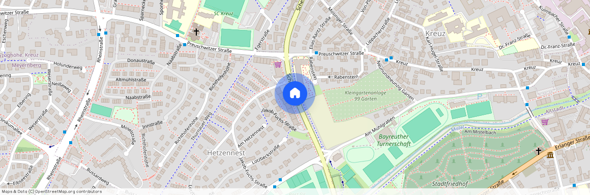 Scheffelstraße, 95445, Scheffelstraße    Bayreuth