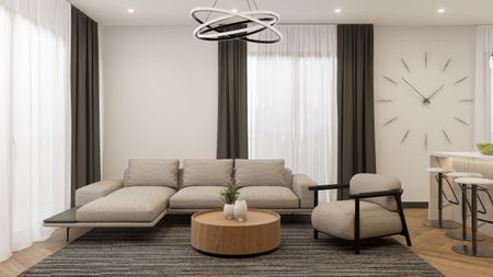 3.5 pièces neuf avec grand balcon et deux salles de bain - Foto 4