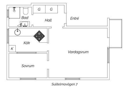 Sulitelmavägen, Bromma - Foto 2